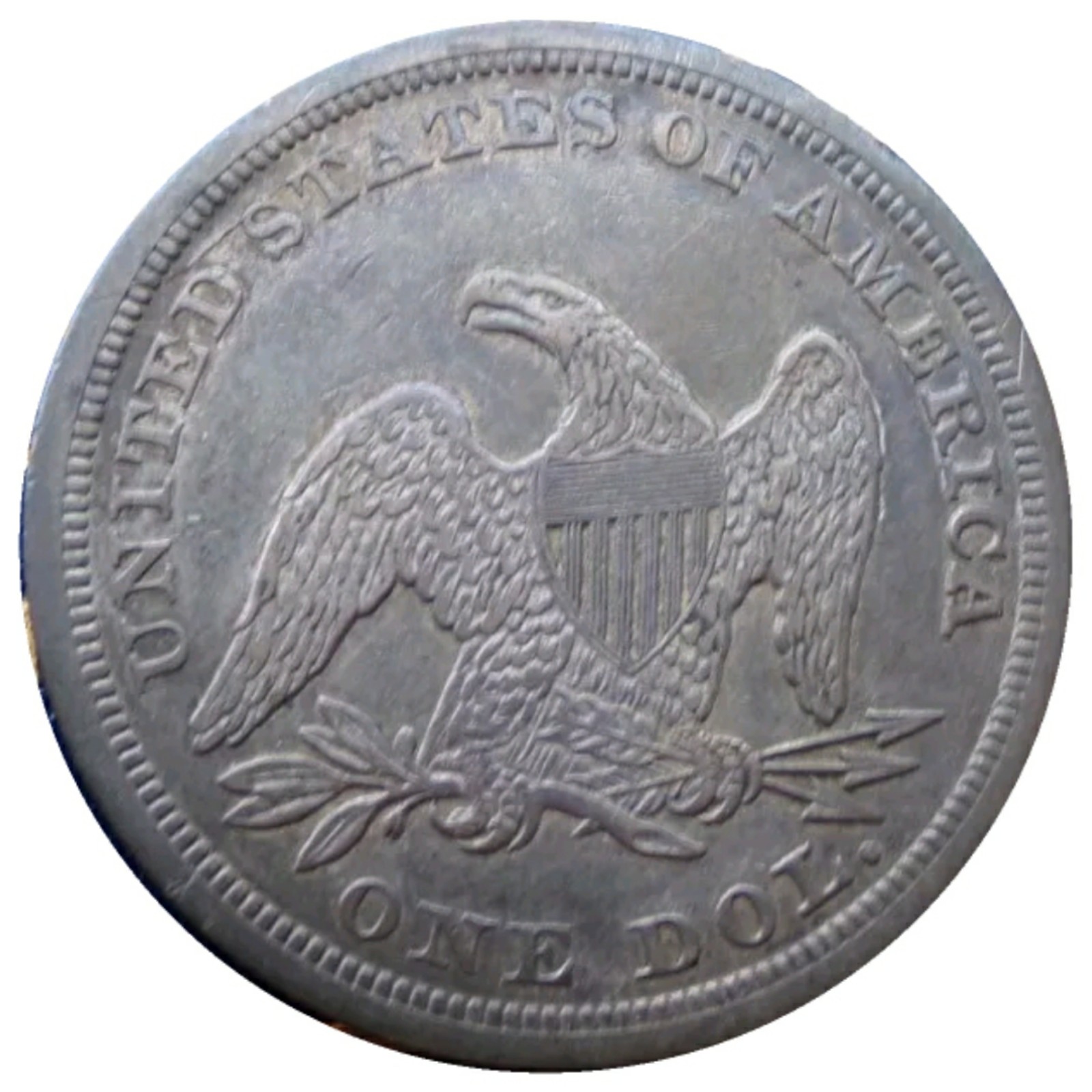 1846-Liberty-Seated-Dollar-Variety-Oc-1-Rarity1-2,300-Estimated-Survivors